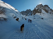 Salita dai Fondo di Schilpario al Passo Campelli (1892 m) e al Monte Campioncino (2100 m.) il 10 febbraio 2013 - FOTOGALLERY